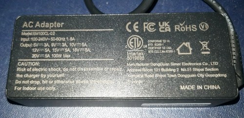 100w usb laptop - laptop, charger