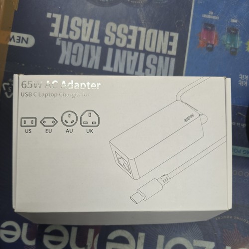 65w type laptop charger - charger,, usb