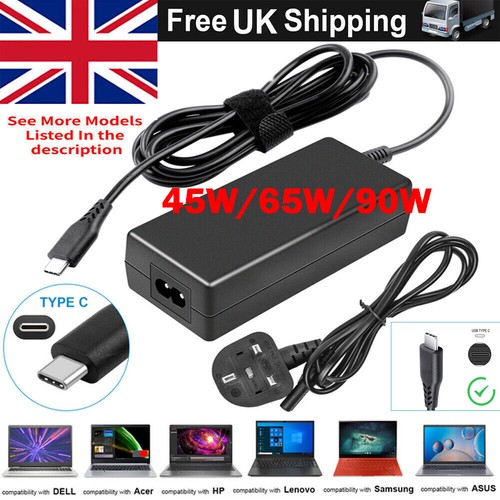 90w type usb c adapter - 45/65/90w, usb-c