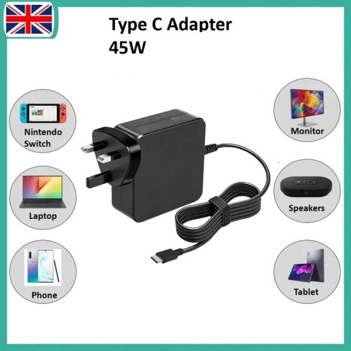 45w usb type adapter - c,